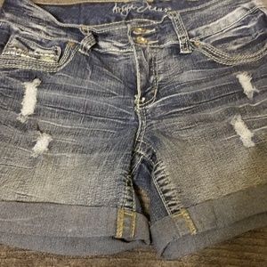 Women jean shorts